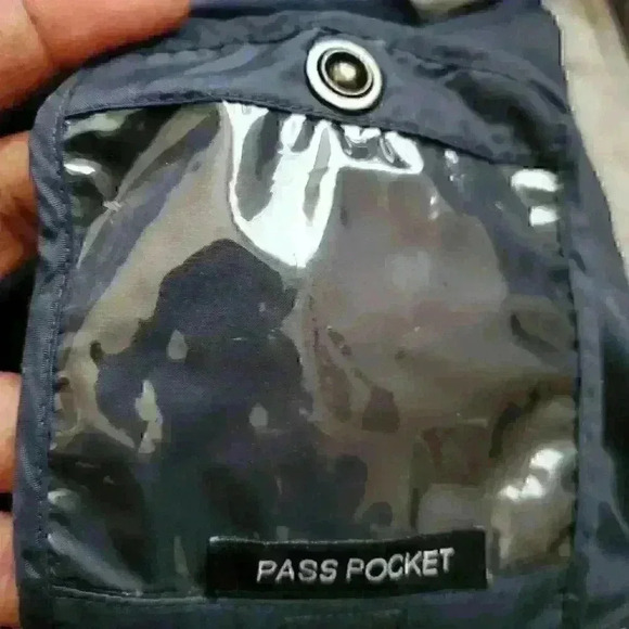 Gerry Men's Grey Insulated Jacket Snap Button & Zip Front & Side Pocket Size L - Picture 10 of 10